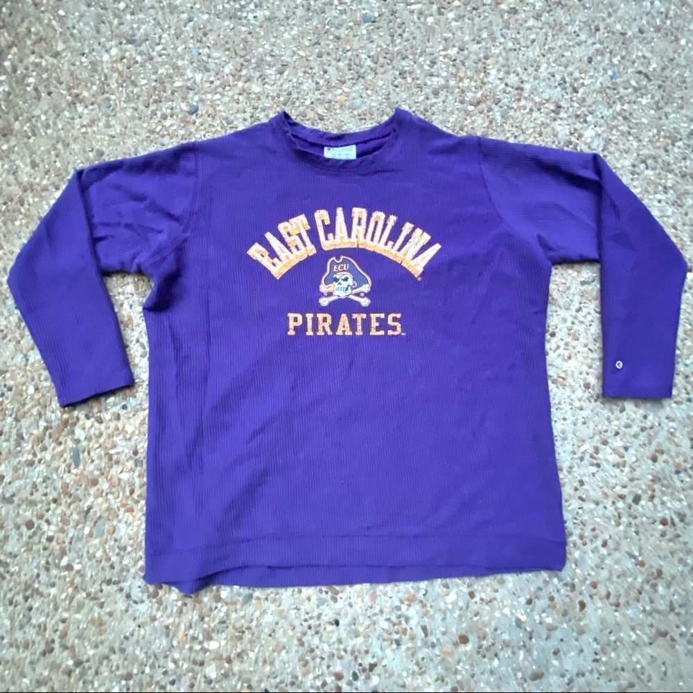 Champion East Carolina Pirates ECU Sweatshirt Size L